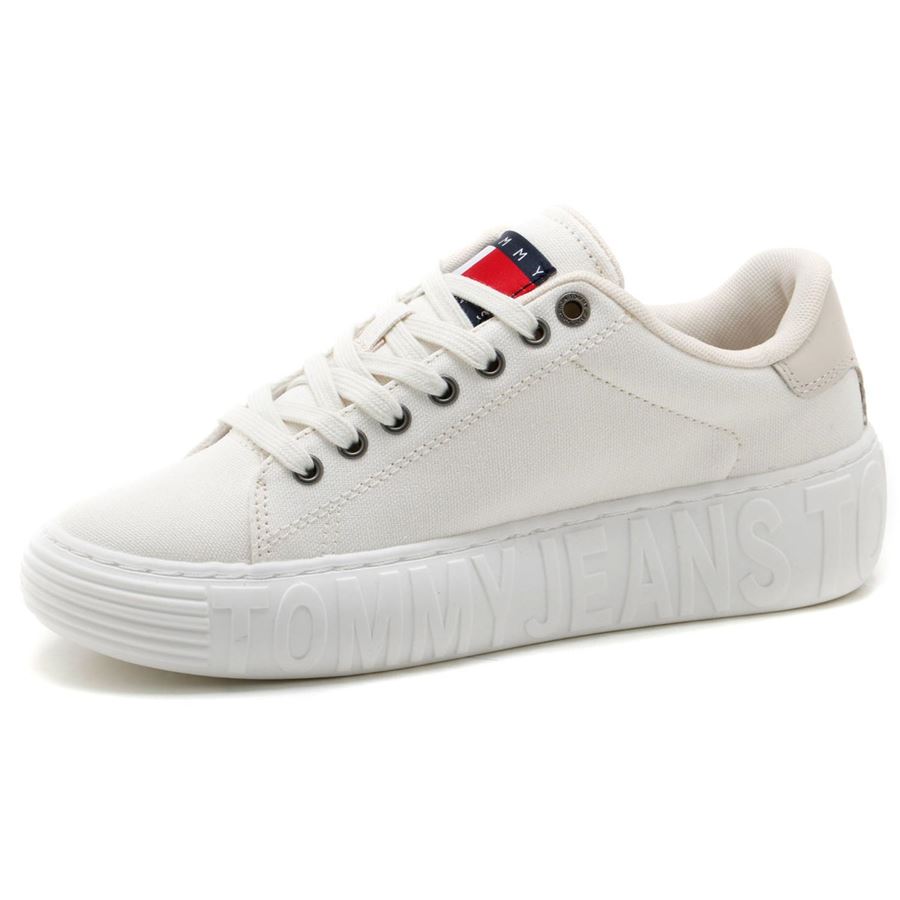 Tommy Jeans New Cupsole Cnvas Lc sneakers da donna Tommy Jeans | EN0EN02171YBL